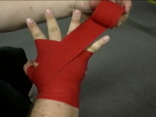 how to bandage your hands with boxing bandages