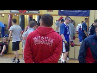 joint training of boxers from russia, cuba and alexander emelianenko