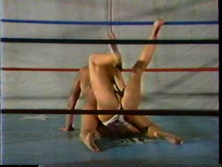 kona vs connie sexy ring wrestling